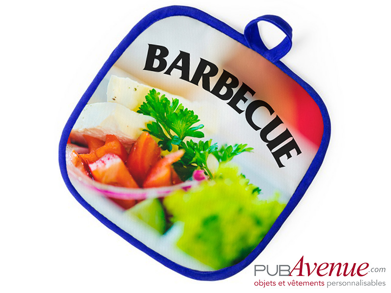 Manique cuisine publicitaire blanc Manique cuisine publicitaire blanc