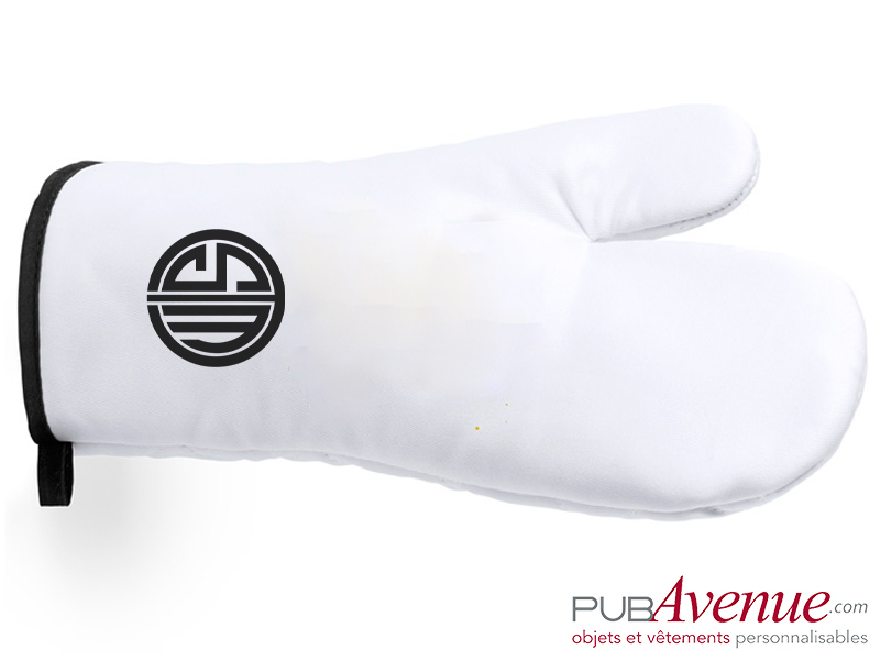 Gant cuisine blanc publicitaire Gant cuisine blanc publicitaire
