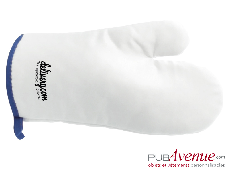 Gant cuisine publicitaire blanc Gant cuisine publicitaire blanc