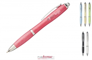 Stylo écologique en paille de blé publicitaire personnalisable 