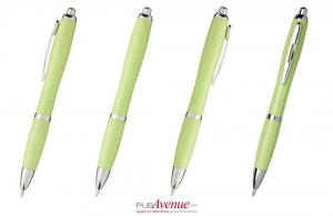 Stylo à bille écologique en paille de blé
