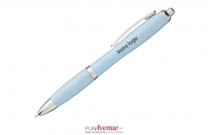 Stylo à bille écologique en paille de blé