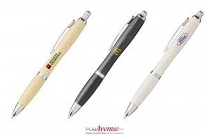 Stylo à bille écologique en paille de blé