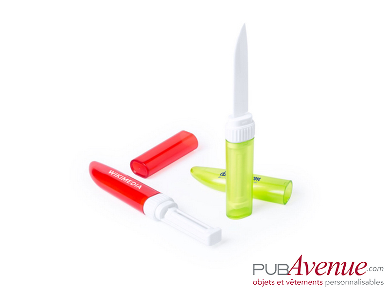 Couteau personnalisable épluche légume Couteau personnalisable épluche légume