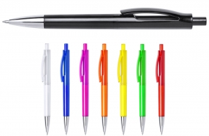 Stylo publicitaire coloré Velny à personnaliser à prix discount 