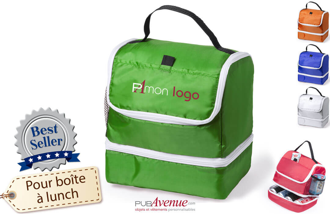 Sac isotherme repas lunch box multipoche