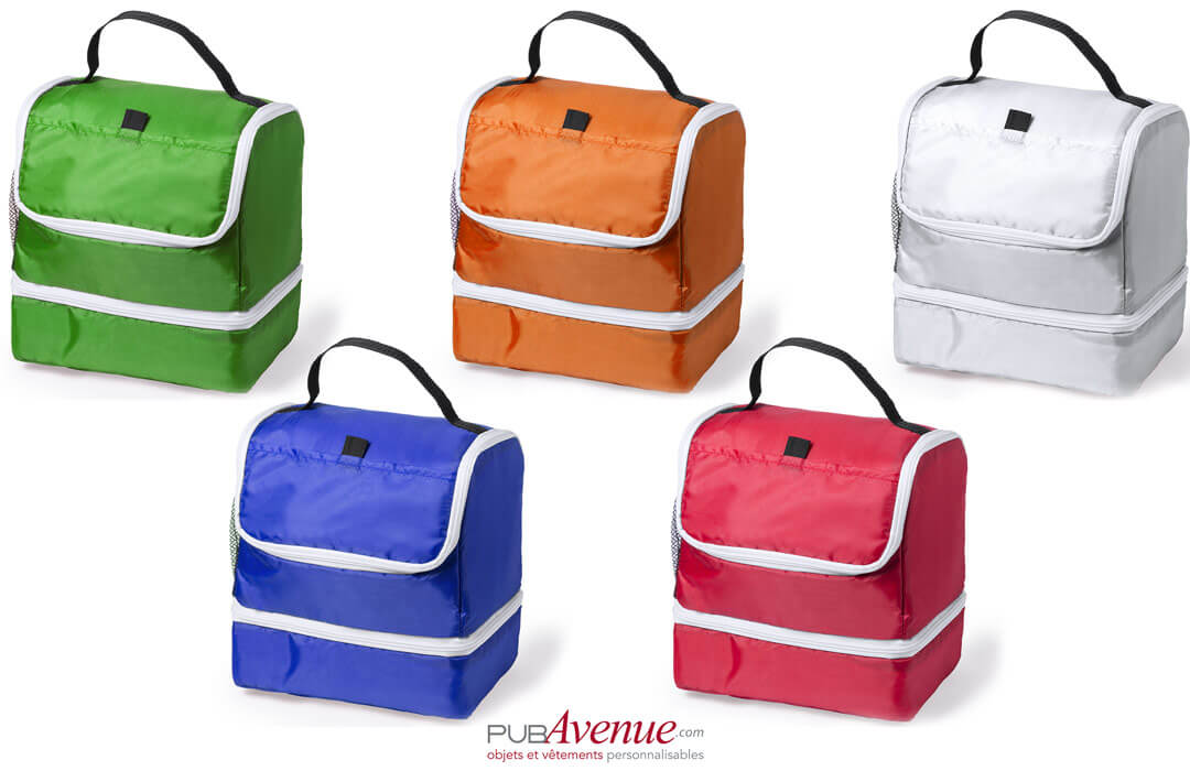 Sac isotherme repas lunch box multipoche