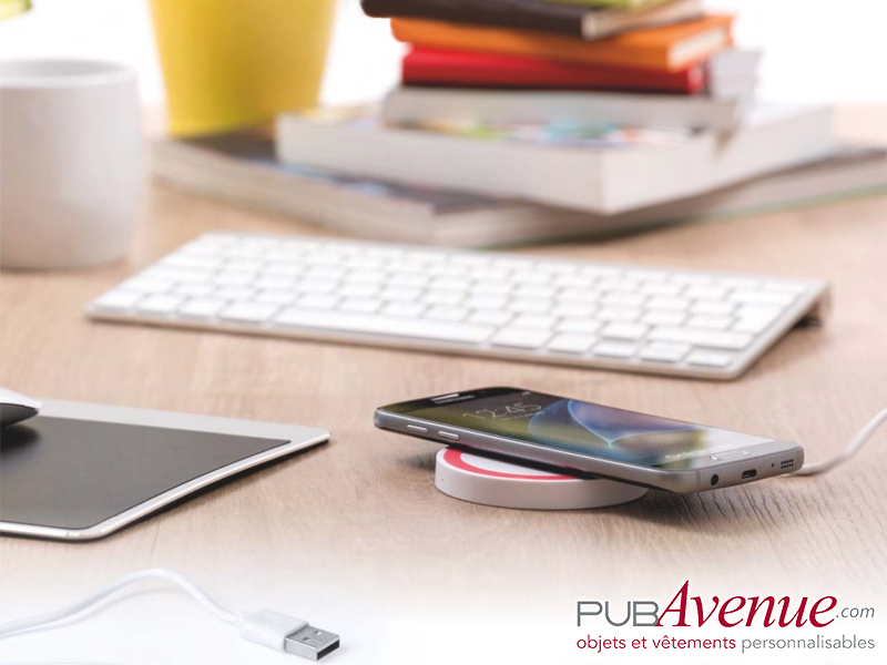 Chargeur induction téléphone personnalisable Chargeur induction téléphone personnalisable