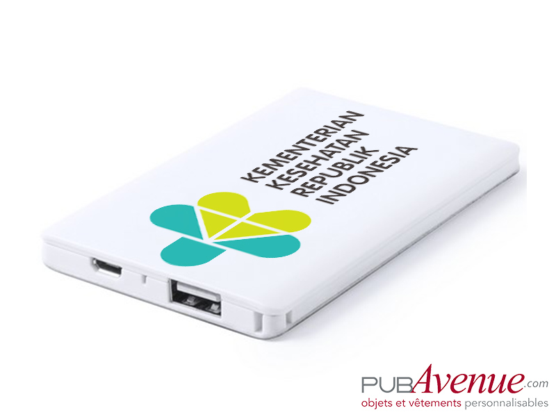 Powerbank personnalisé 2000 mAh batterie de secours Powerbank personnalisé 2000 mAh batterie de secours
