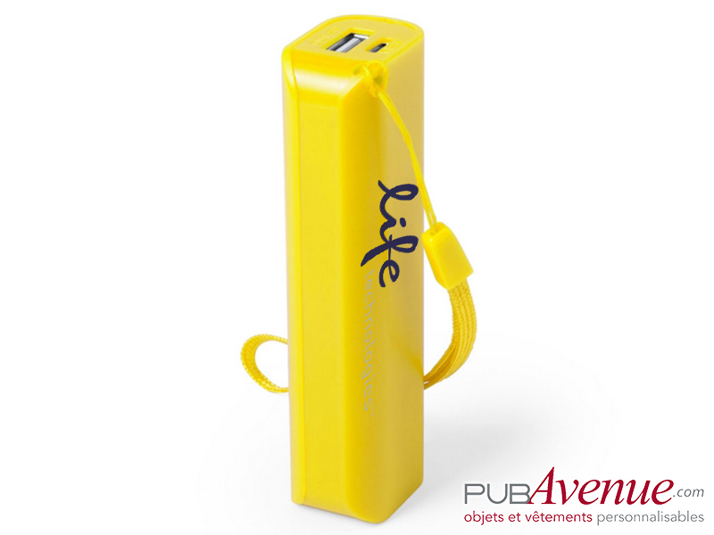 Batterie de secours 1200mAh personnalisable Batterie de secours 1200mAh personnalisable