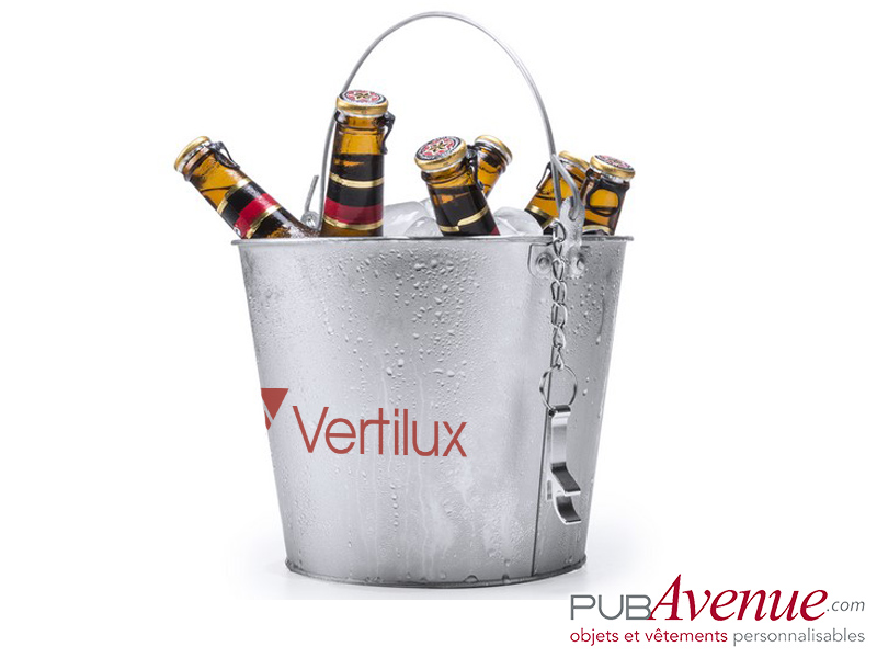 Seau à glace pour bouteilles personnalisé Seau à glace pour bouteilles personnalisé