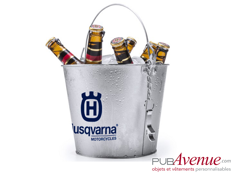 Seau à glace pour bouteilles personnalisable Seau à glace pour bouteilles personnalisable