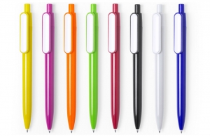 Stylo publicitaire en plastique