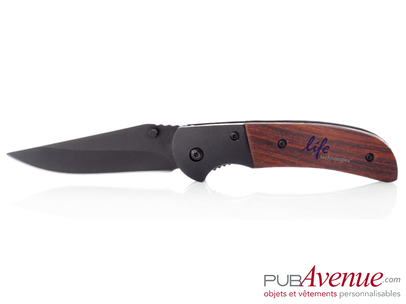 Couteau personnalisé avec cran d’arrêt pliable Couteau personnalisé avec cran d’arrêt pliable