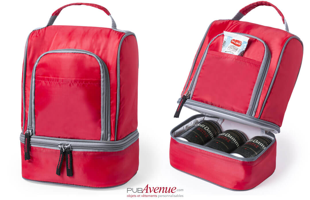 Sac isotherme petite glacière souple de voyage personnalisable