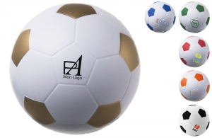 Balle anti-stress publicitaire ballon de foot