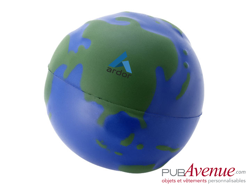 Globe personnalisé anti-stress Globe personnalisé anti-stress