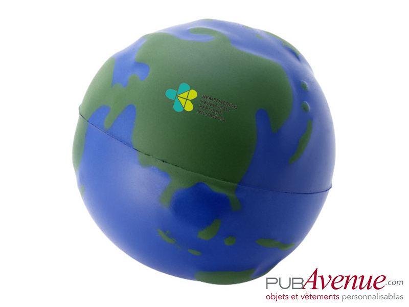 Globe anti-stress personnalisable Globe anti-stress personnalisable