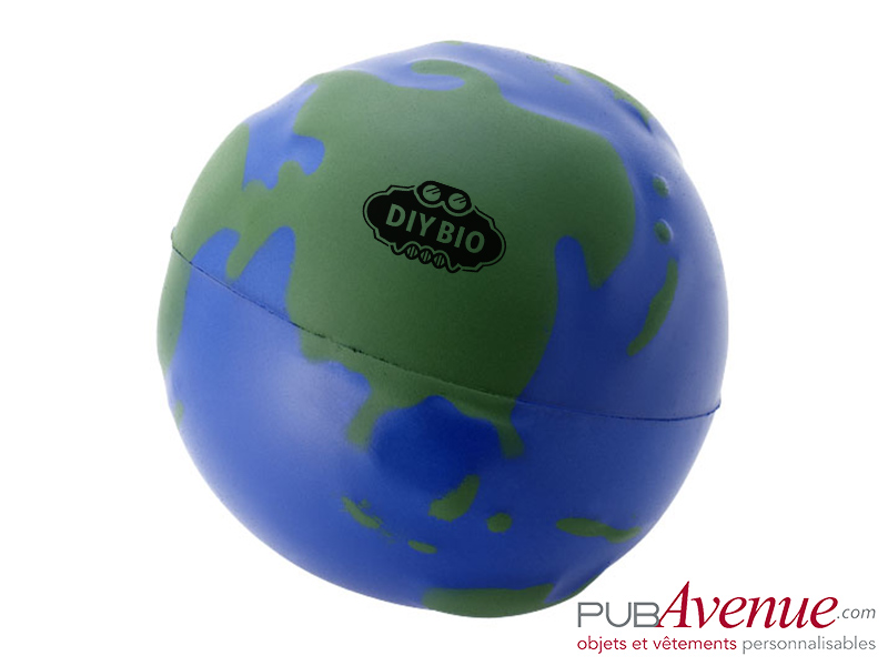 Globe publicitaire anti-stress Globe publicitaire anti-stress