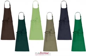Tablier de cuisine en coton bio naturel écologique
