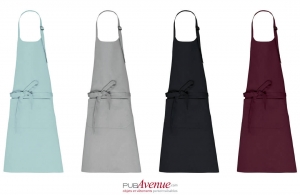 Tablier de cuisine en coton bio naturel écologique