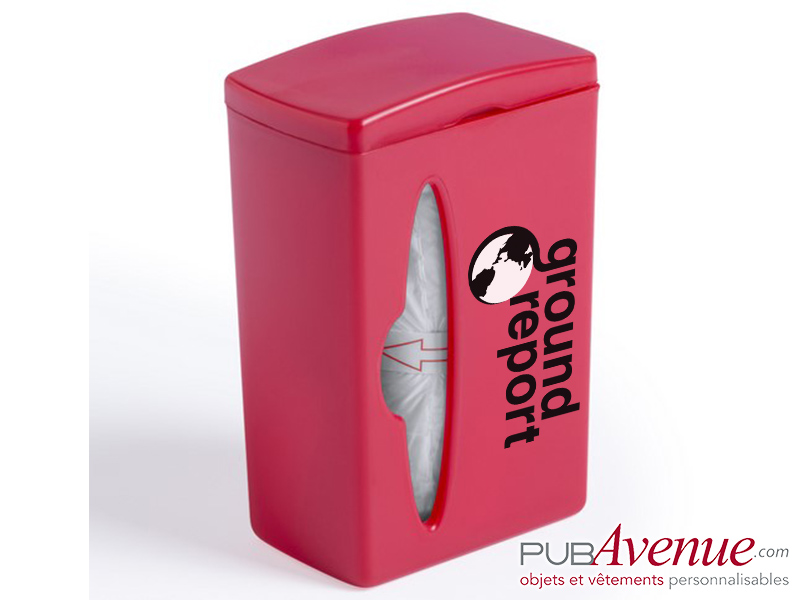 Distributeur de sacs personnalisable Distributeur de sacs personnalisable
