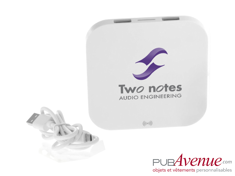 Chargeur sans fil personnalisé 2 ports USB Chargeur sans fil personnalisé 2 ports USB