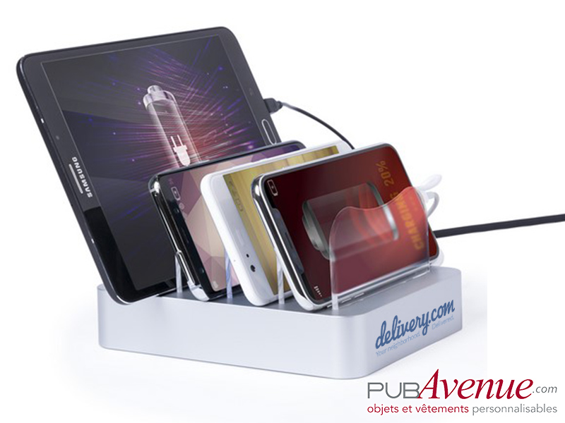 Chargeur multi ports USB 6800 mAh personnalisé Chargeur multi ports USB 6800 mAh personnalisé