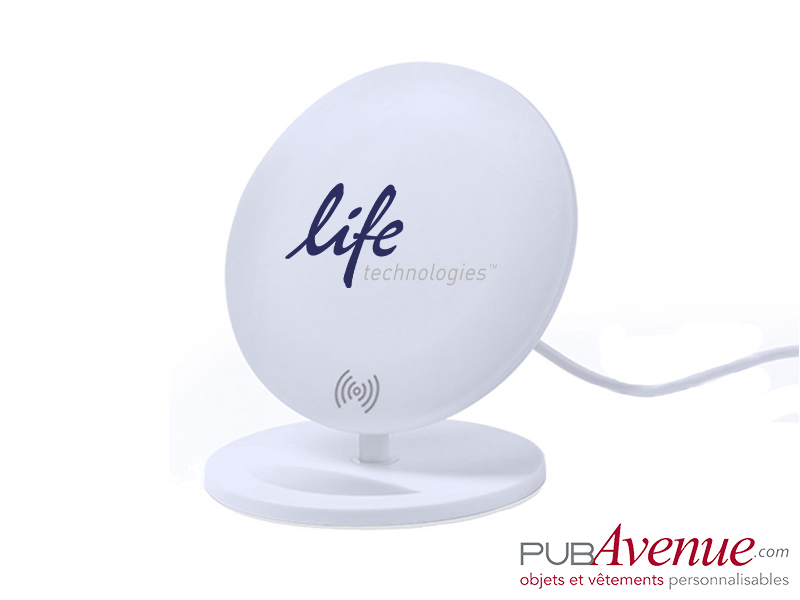 Support chargeur sans fil personnalisable Support chargeur sans fil personnalisable