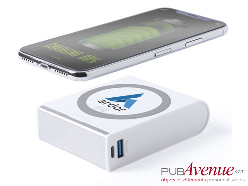 Chargeur sans fil 8000 mAh personnalisé Chargeur sans fil 8000 mAh personnalisé