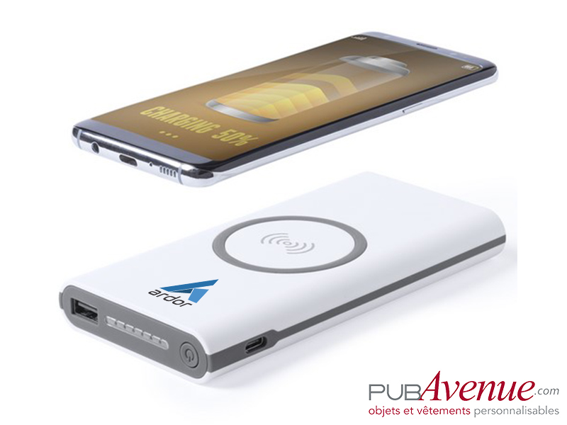 Chargeur sans fil 6000 mAh personnalisé Chargeur sans fil 6000 mAh personnalisé