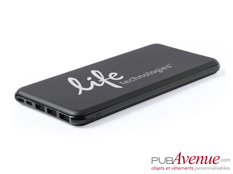 Powerbank 3 sorties USB personnalisé 20000 mAh Powerbank 3 sorties USB personnalisé 20000 mAh