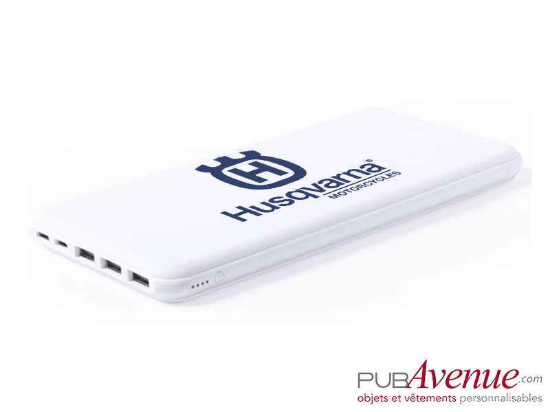 Powerbank 3 sorties USB 20000 mAh personnalisable Powerbank 3 sorties USB 20000 mAh personnalisable