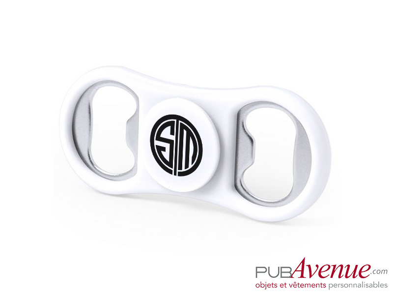 Ouvre bouteille hand spinner personnalisable Ouvre bouteille hand spinner personnalisable
