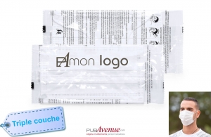 Masque de protection covid jetable 