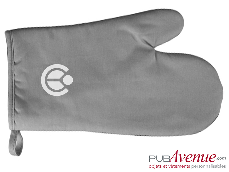 Gant cuisine publicitaire gris Gant cuisine publicitaire gris