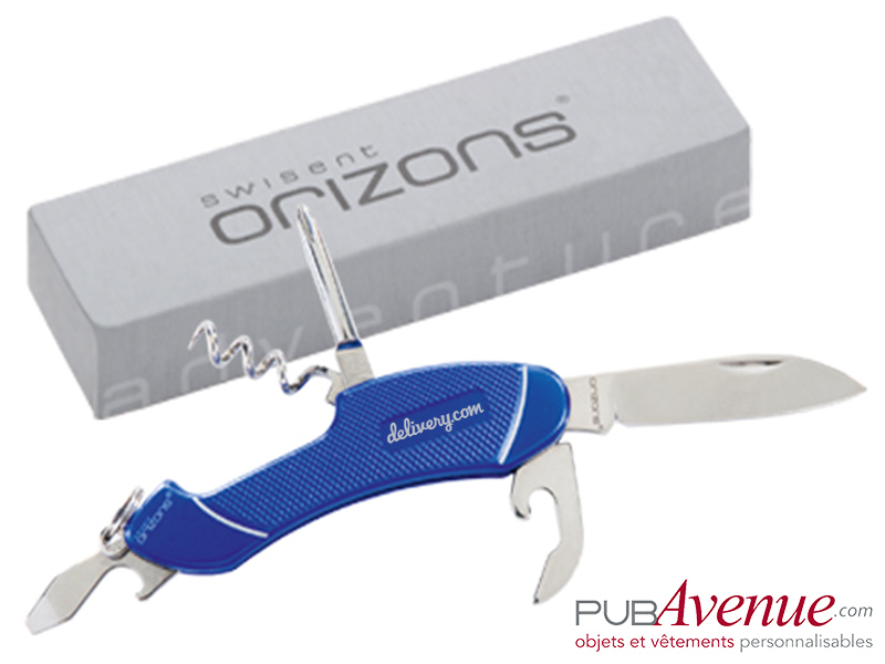 Couteau canif 7 fonctions personnalisé Couteau canif 7 fonctions personnalisé