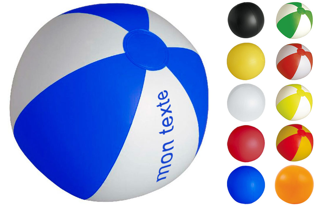 Ballon gonflable en PVC pour enfant à personnaliser 