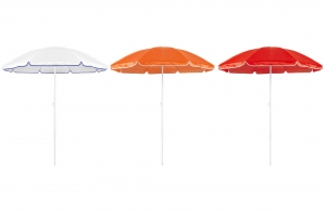 Parasol publicitaire de plage à personnaliser