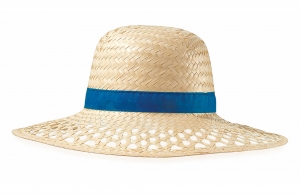 Chapeau de paille personnalisé pour femme