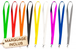 Tour de cou Lanyard publicitaire 