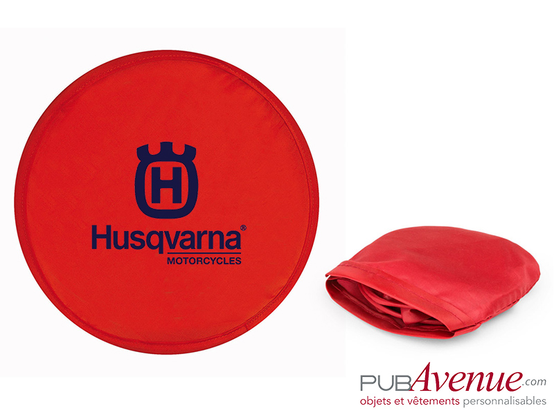 Frisbee pliable avec pochette personnalisé Frisbee pliable avec pochette personnalisé