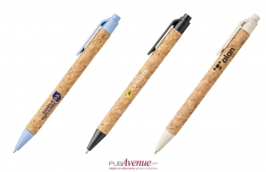 Stylo écologique en liège et paille de blé