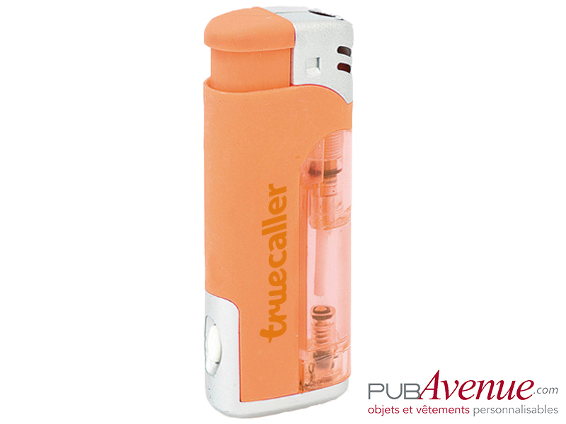 Briquet lampe LED personnalisable Briquet lampe LED personnalisable