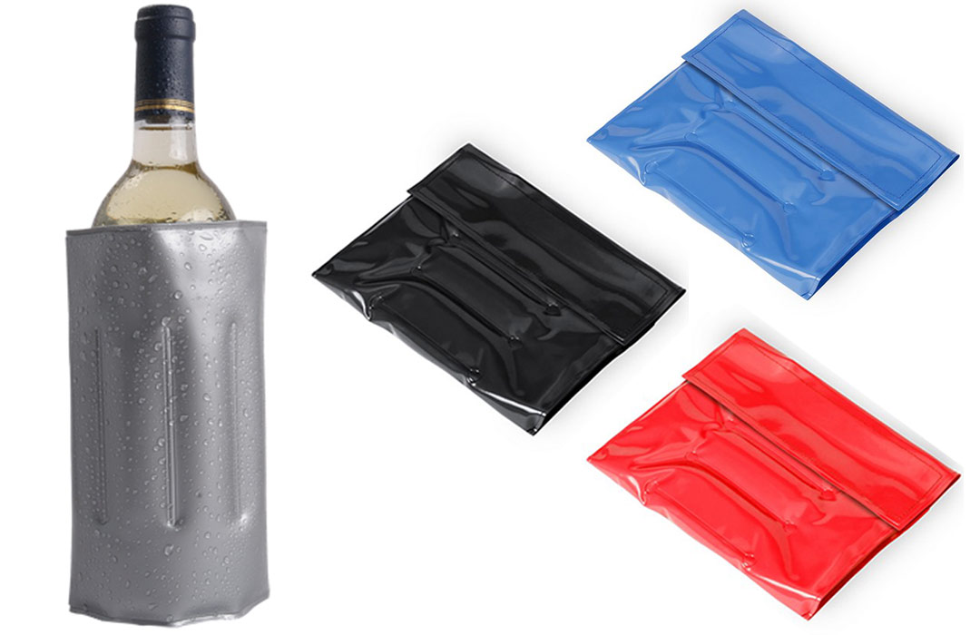 Rachlicy Sac de Refroidisseur à Vin Transparent PVC Portable Bottle  Refroidisseurs de Refroidisseurs De Refroidisse Refroidisseur Bouteille