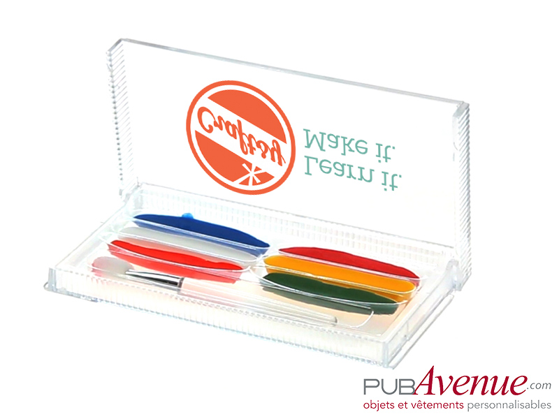Set maquillage supporter personnalisable Set maquillage supporter personnalisable