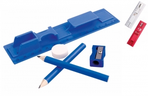 Set de bureau 5 pièces à personnaliser avec logo publicitaire entreprise 