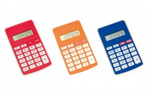 Calculatrice aux coloris tendances