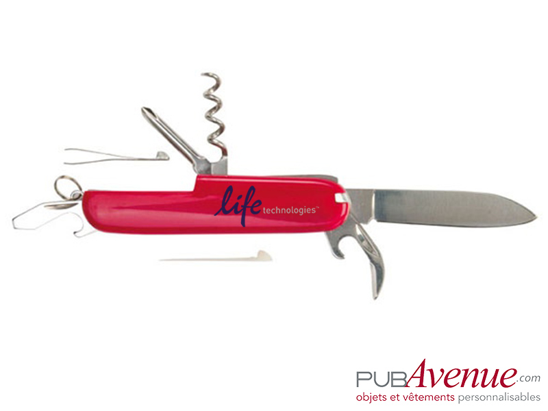 Couteau canif personnalisé 8 fonctions Couteau canif personnalisé 8 fonctions