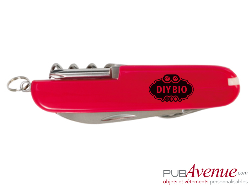 Couteau canif personnalisable 8 fonctions Couteau canif personnalisable 8 fonctions